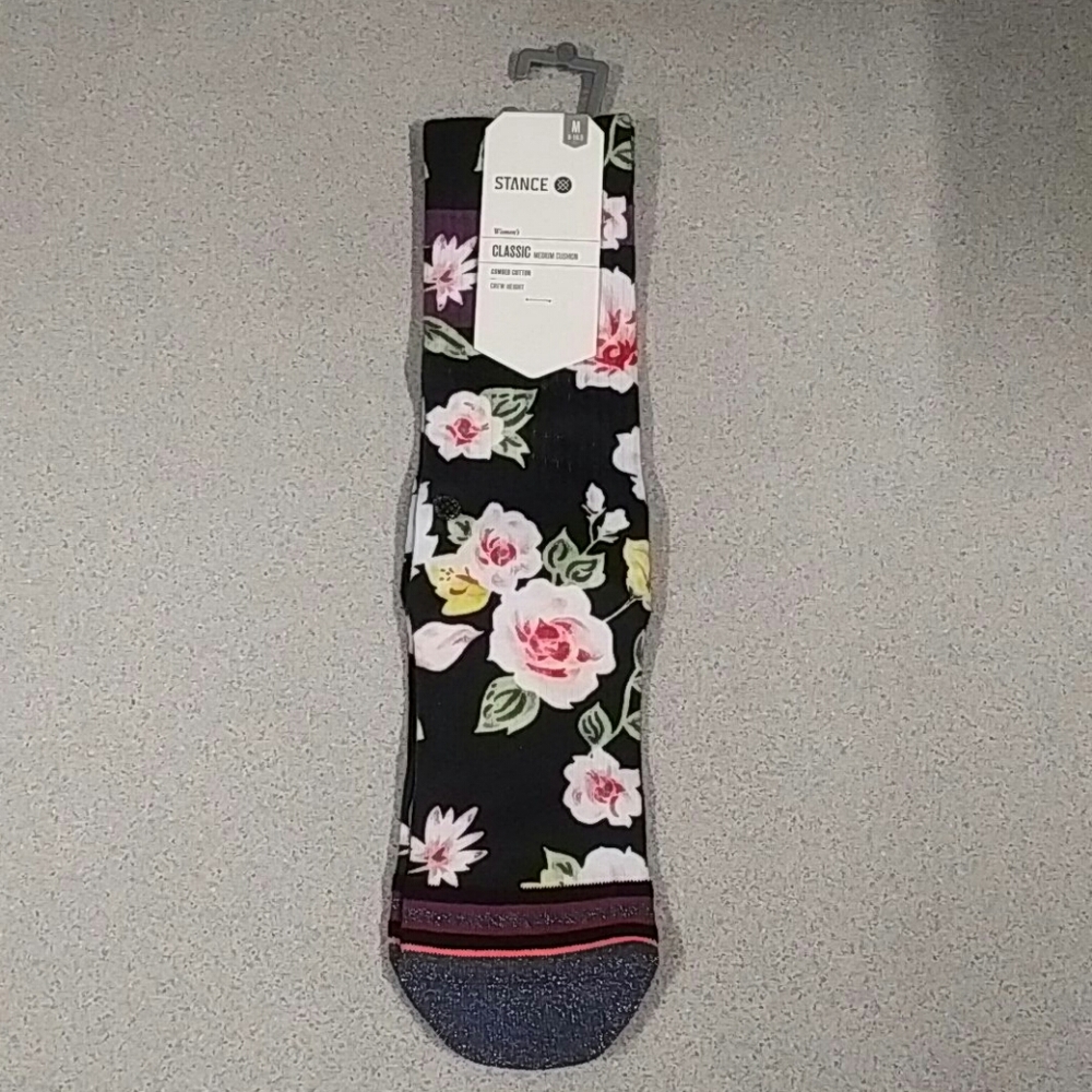 Stance Socks Womens Classic Crew Size Medium